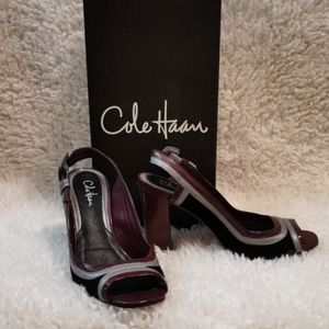 Cole Haan Air Celeste Sandal SZ 6.5 leather/suede